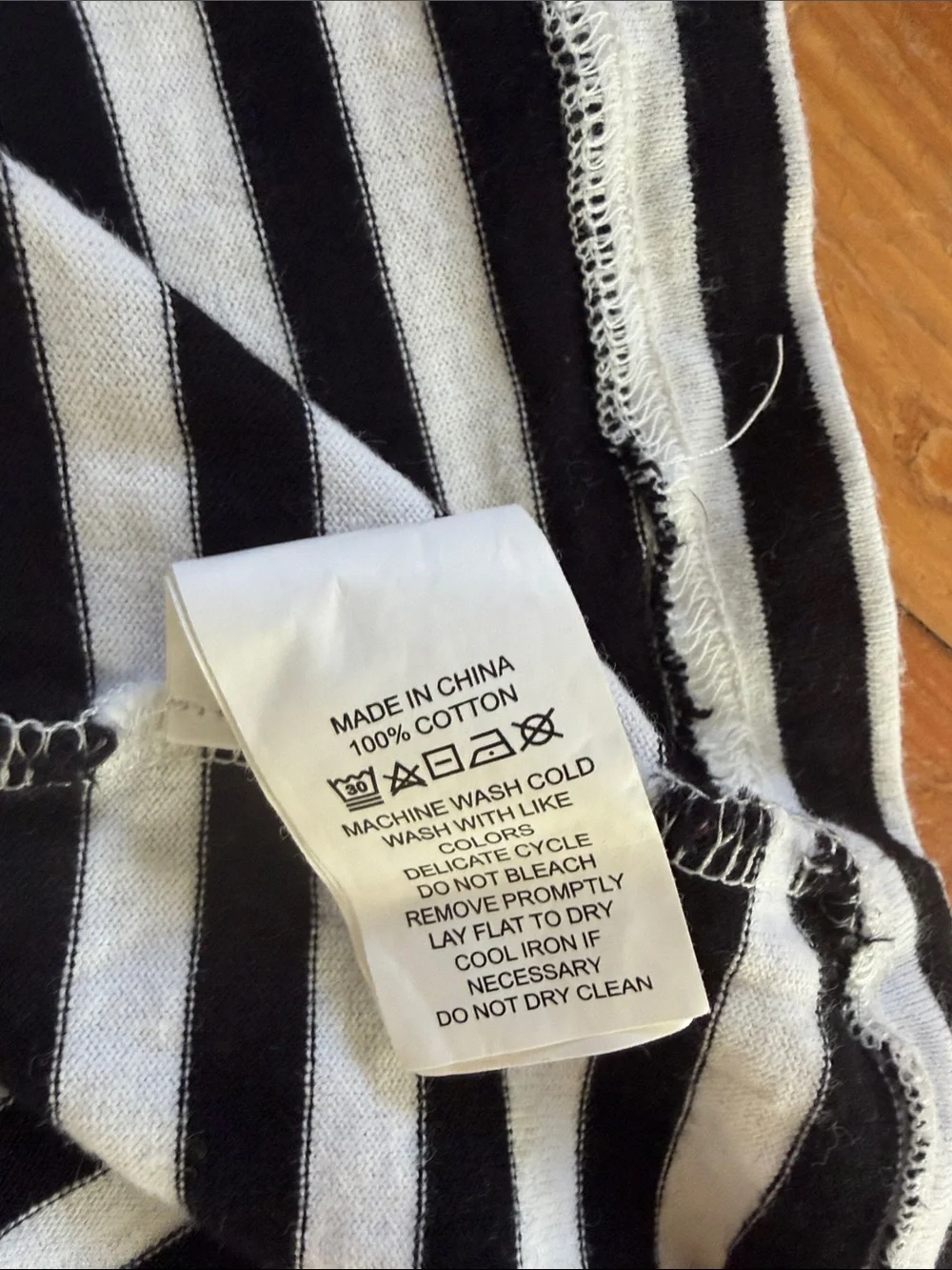 Kate Spade Broome Street Black White Striped Dress XL